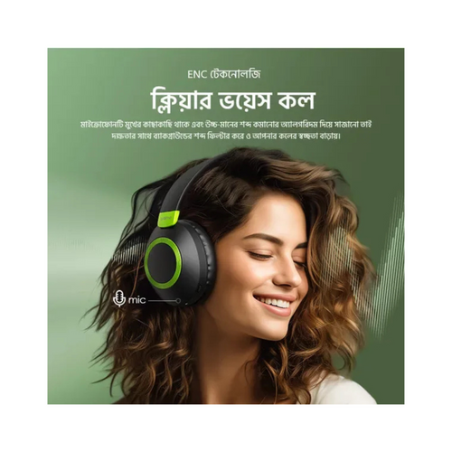 Oraimo BoomPop 2 ENC Over-Ear Wireless Headphones